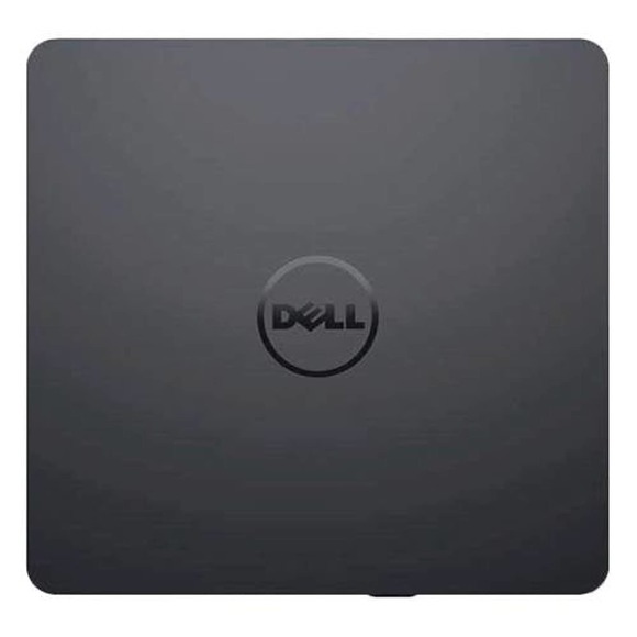 Dell - DW316 USB Slim DVD+/- RW Drive - Plug and Play - Black